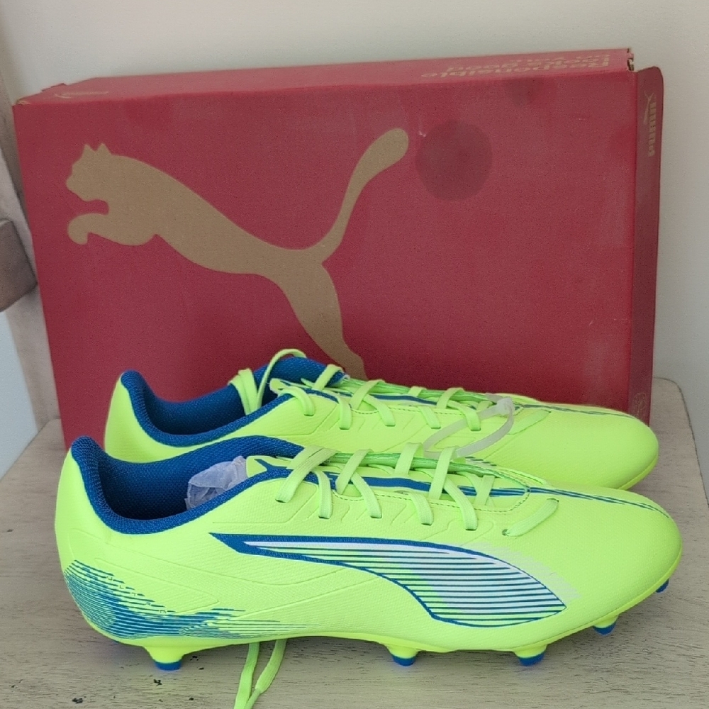 Puma Neon Green Soccer Cleats